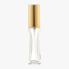 Rectangle Perfume Bottles with Gold Lids Wholesale and Bulk