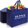 Reusable Tote Bag with Handles Bulk Extra Large Non Woven Shopping Bags for Boutiques Retail Store