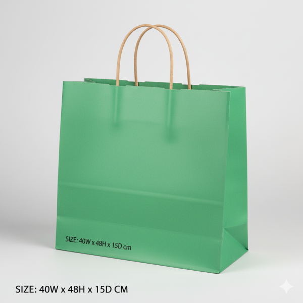 Vibrant Colored Kraft Paper Bags