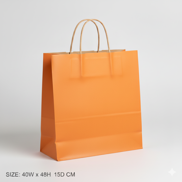 Vibrant Colored Kraft Paper Bags
