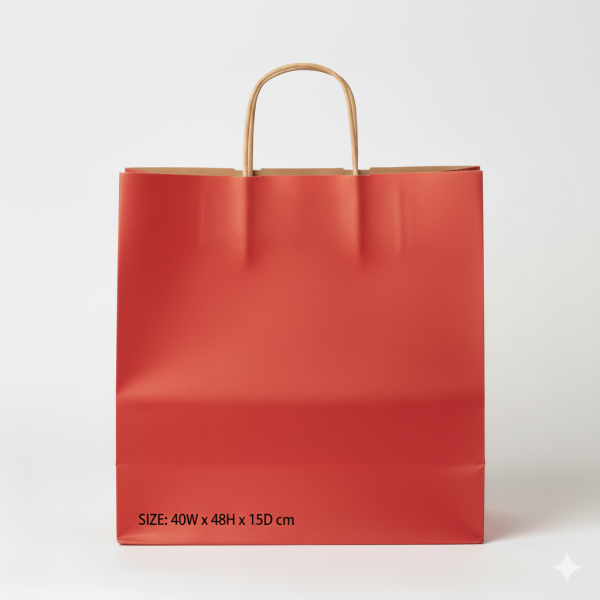 Vibrant Colored Kraft Paper Bags