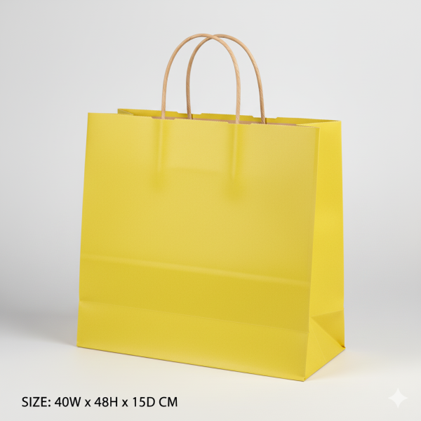 Vibrant Colored Kraft Paper Bags