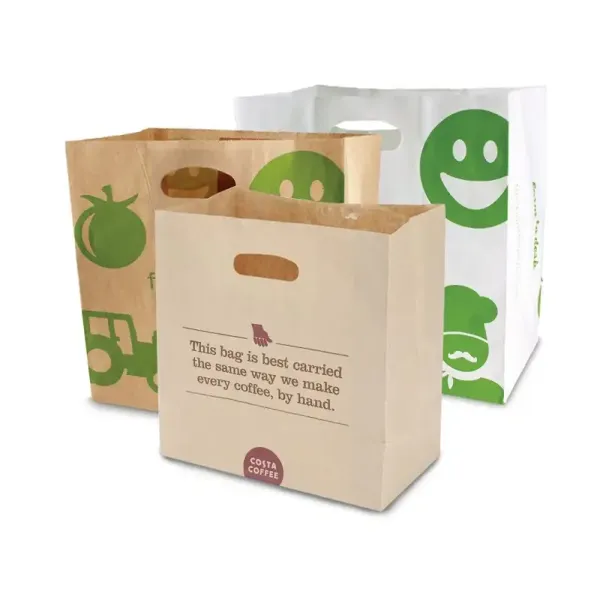 Popular Die Cut Paper Bag
