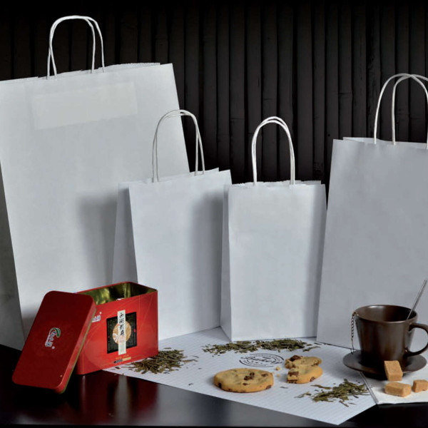 White Kraft Paper Bag