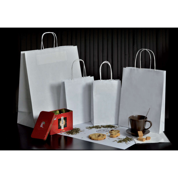 White Kraft Paper Bag